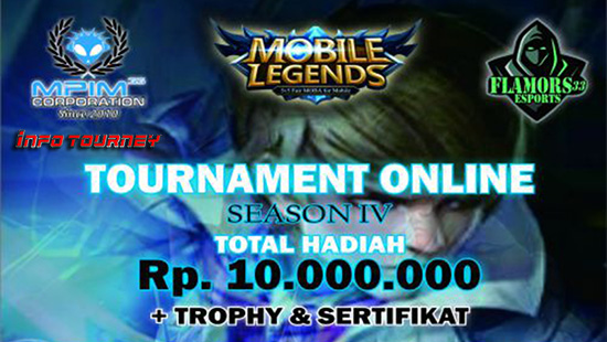 turnamen ml mole mobile legends flamors season 4 mei 2019 logo