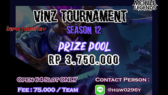 turnamen ml mole mobile legends vinz season 12 mei 2019 logo