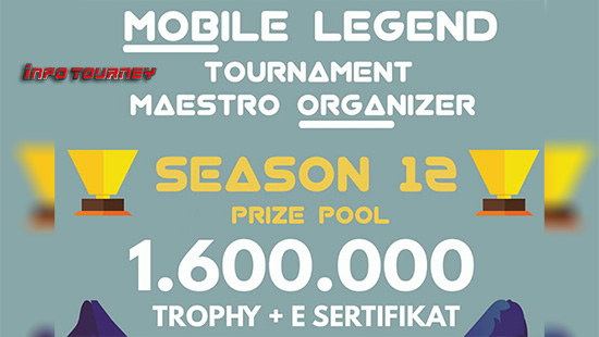 turnamen ml mole mobile legends november 2019 maestro organizer season 12 logo