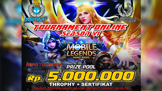 turnamen ml mole mobile legends november 2019 mpim season 6 logo