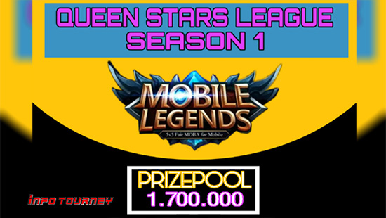 turnamen ml mole mobile legends november 2019 queen stars league season 1 logo