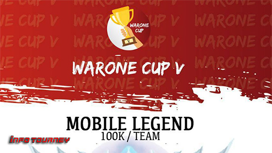 turnamen ml mole mobile legends november 2019 warone cup v logo