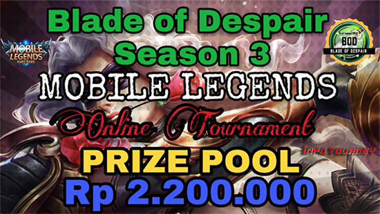 turnamen ml mole mobile legends oktober 2019 blade of despair season 3 logo