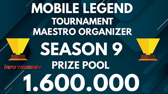 turnamen ml mole mobile legends oktober 2019 maestro organizer season 9 logo