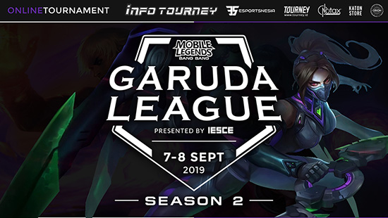turnamen ml mole mobile legends september 2019 garuda league season 2 logo