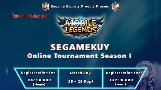 turnamen ml mole mobile legends september 2019 segamekuy season 1 logo