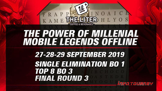 turnamen ml mole mobile legends september 2019 the power of millenial cup logo