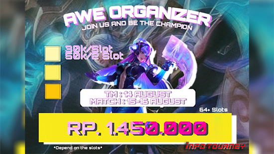 turnamen ml mlbb mole mobile legends agustus 2020 awe organizer season 1 logo 1