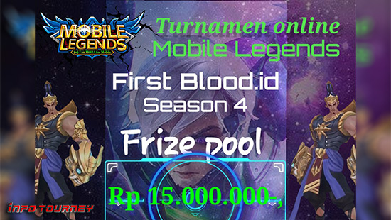turnamen ml mlbb mole mobile legends agustus 2020 first blood id season 4 logo