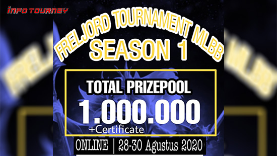 turnamen ml mlbb mole mobile legends agustus 2020 freljord season 1 logo