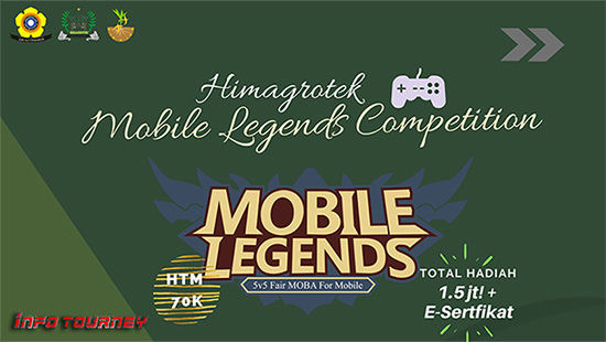 turnamen ml mlbb mole mobile legends agustus 2020 himagrotek unsri logo