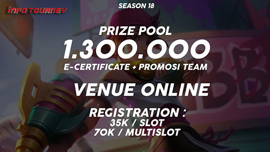 turnamen ml mlbb mole mobile legends agustus 2020 jasper season 18 logo