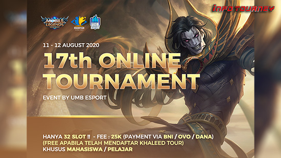 turnamen ml mlbb mole mobile legends agustus 2020 umb season 17 logo