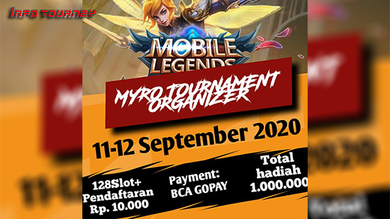 turnamen ml mlbb mole mobile legends september 2020 myro organizer logo