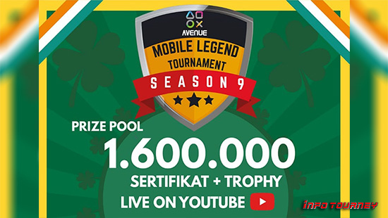 turnamen ml mlbb mole mobile legends april 2020 avenue organizer season 9 logo