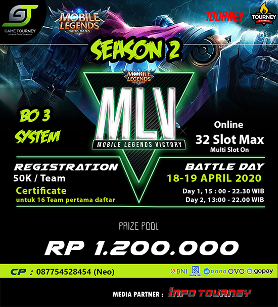 turnamen ml mlbb mole mobile legends april 2020 mlv season 2 poster
