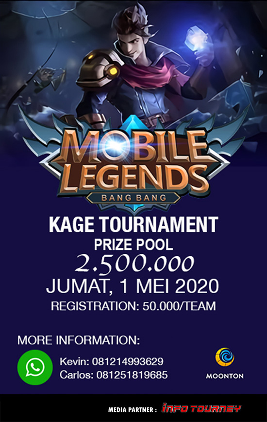 turnamen ml mlbb mole mobile legends mei 2020 kage season 1 poster