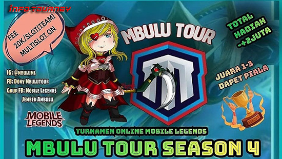 turnamen ml mlbb mole mobile legends desember 2020 mbulu season 4 logo