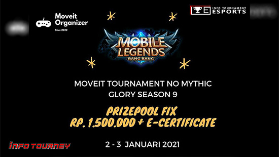 turnamen ml mlbb mole mobile legends januari 2021 moveit no mythic glory season 9 logo