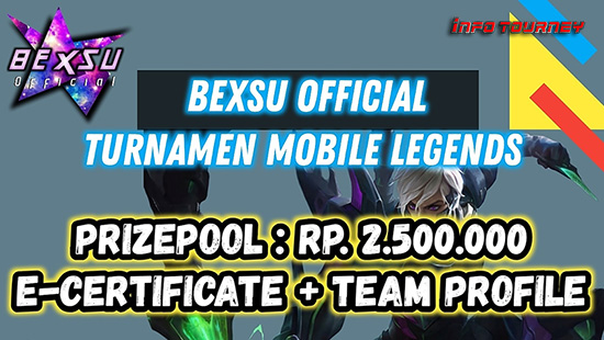 turnamen ml mlbb mole mobile legends februari 2020 bexsu official season 1 logo