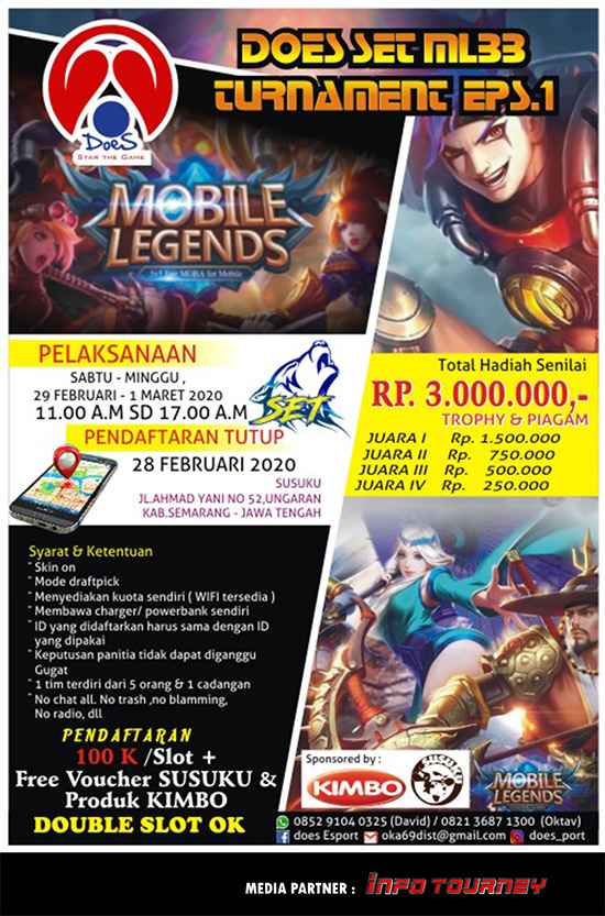 turnamen ml mlbb mole mobile legends februari 2020 does set season 1 poster