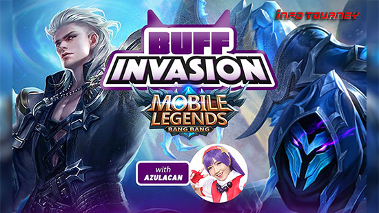 turnamen ml mlbb mole mobile legends maret 2020 buff invasion logo