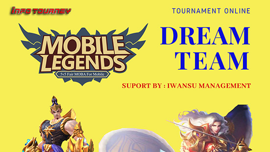 turnamen ml mlbb mole mobile legends maret 2020 dream team logo