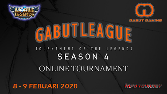 turnamen ml mlbb mole mobile legends februari 2020 gabut league season 4 logo