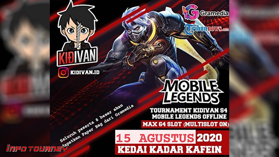 turnamen ml mlbb mole mobile legends agustus 2020 kidivan season 4 logo 1