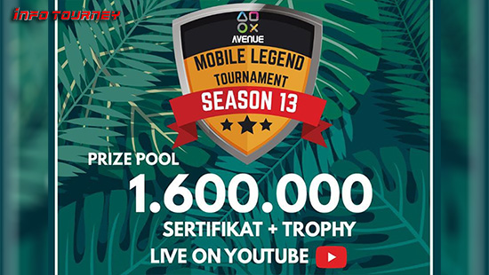 turnamen ml mlbb mole mobile legends juli 2020 avenue organizer season 13 logo