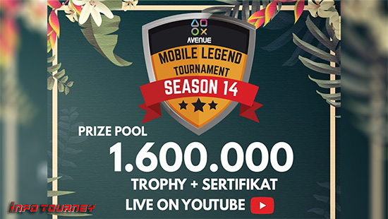 turnamen ml mlbb mole mobile legends juli 2020 avenue organizer season 14 logo