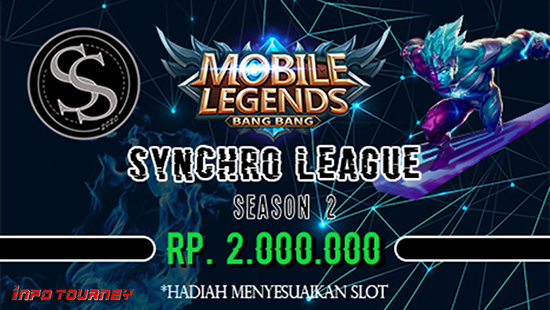 turnamen ml mlbb mole mobile legends juli 2020 synchro league season 2 logo