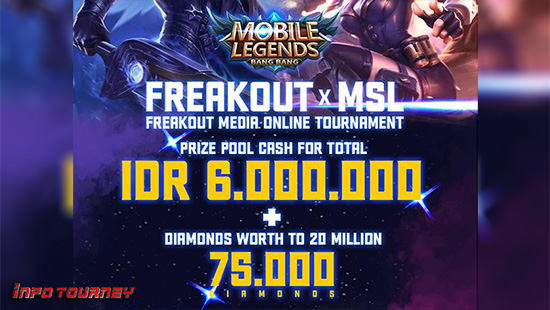 turnamen ml mlbb mole mobile legends juli 2020 umb esport freakout media logo