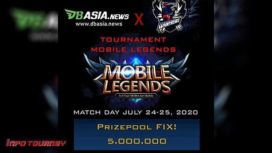 turnamen ml mlbb mole mobile legends juli 2020 warfreaks x db news logo