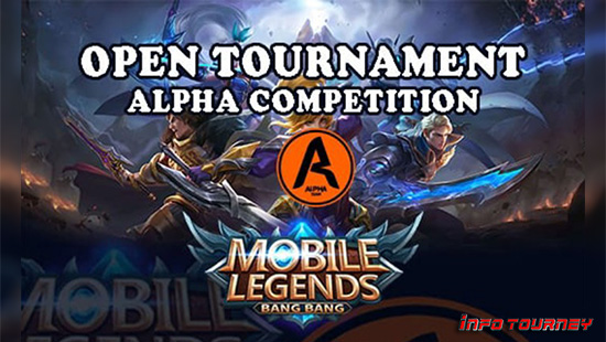turnamen ml mlbb mole mobile legends juni 2020 alpha competition logo