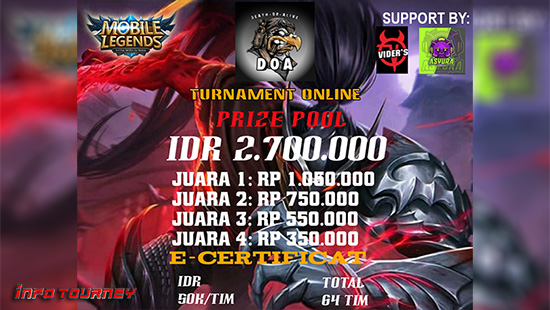 turnamen ml mlbb mole mobile legends juni 2020 dia id season 1 logo