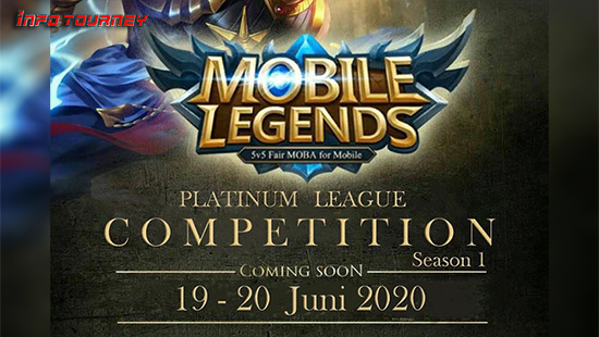 turnamen ml mlbb mole mobile legends juni 2020 platinum league competition season 1 logo