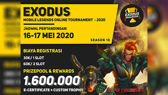 turnamen ml mlbb mole mobile legends mei 2020 exodus season 10 logo