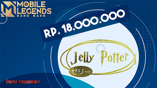 turnamen ml mlbb mole mobile legends desember 2020 jelly potter logo