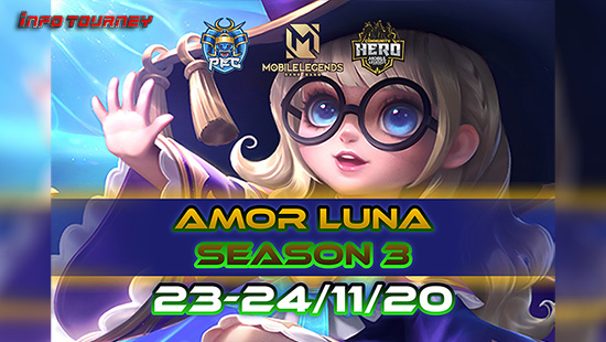 turnamen ml mlbb mole mobile legends november 2020 amor luna season 3 logo
