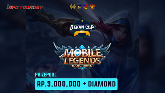 turnamen ml mlbb mole mobile legends november 2020 dekan cup ft unnes 2020 logo