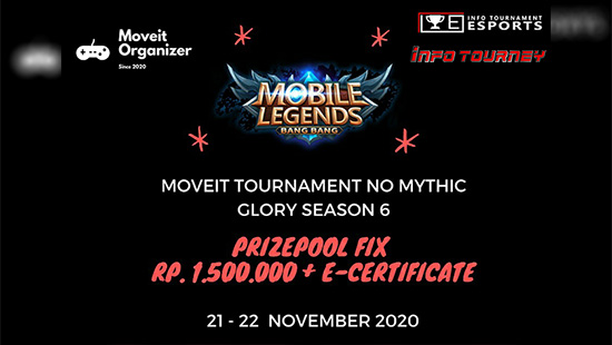 turnamen ml mlbb mole mobile legends november 2020 moveit no mythic glory season 6 logo