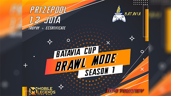 turnamen ml mlbb mole mobile legends november 2020 batavia cup brawl mode season 1 logo
