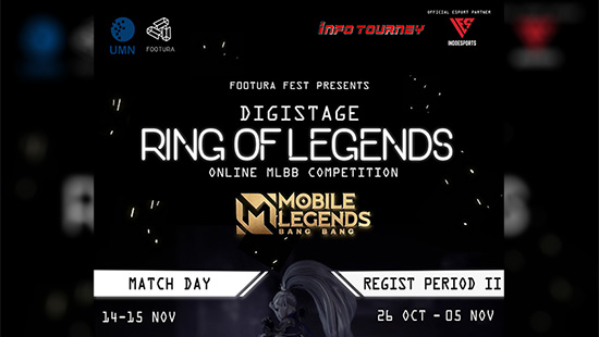 turnamen ml mlbb mole mobile legends november 2020 f00tura fest logo