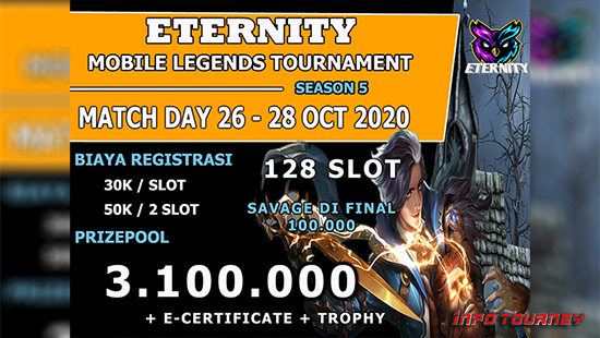 turnamen ml mlbb mole mobile legends oktober 2020 eternity season 5 logo