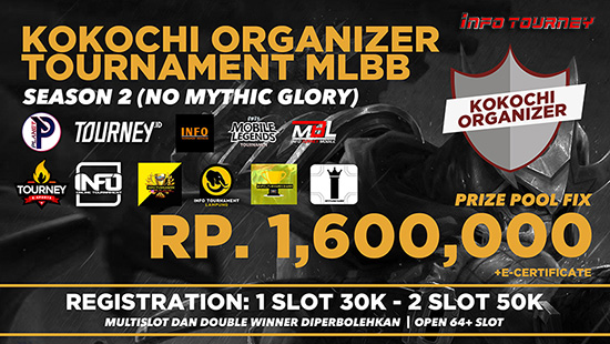turnamen ml mlbb mole mobile legends oktober 2020 kokochi no mythic glory season 2 logo