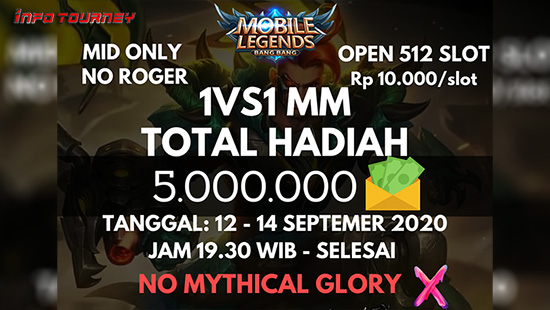 turnamen ml mlbb mole mobile legends september 2020 anak 8 bit 1v1 mm logo