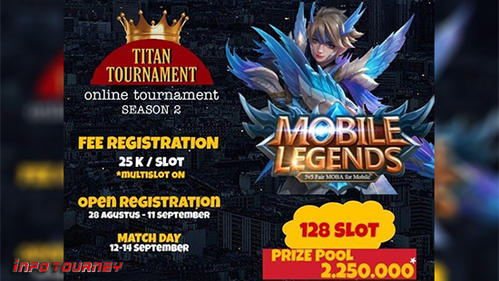 turnamen ml mlbb mole mobile legends september 2020 titan season 2 logo