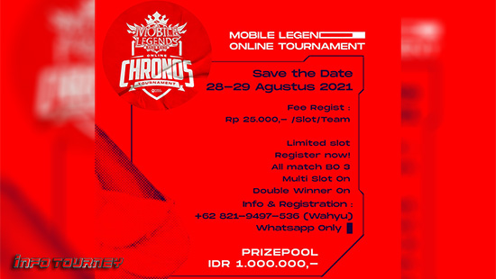 turnamen ml mlbb mole mobile legends agustus 2021 chronos tour kemerdekaan logo