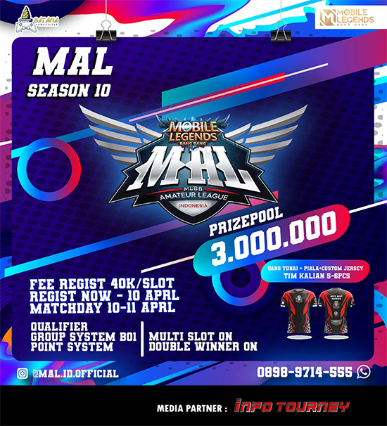 turnamen ml mlbb mole mobile legends april 2021 mal id season 10 poster 2